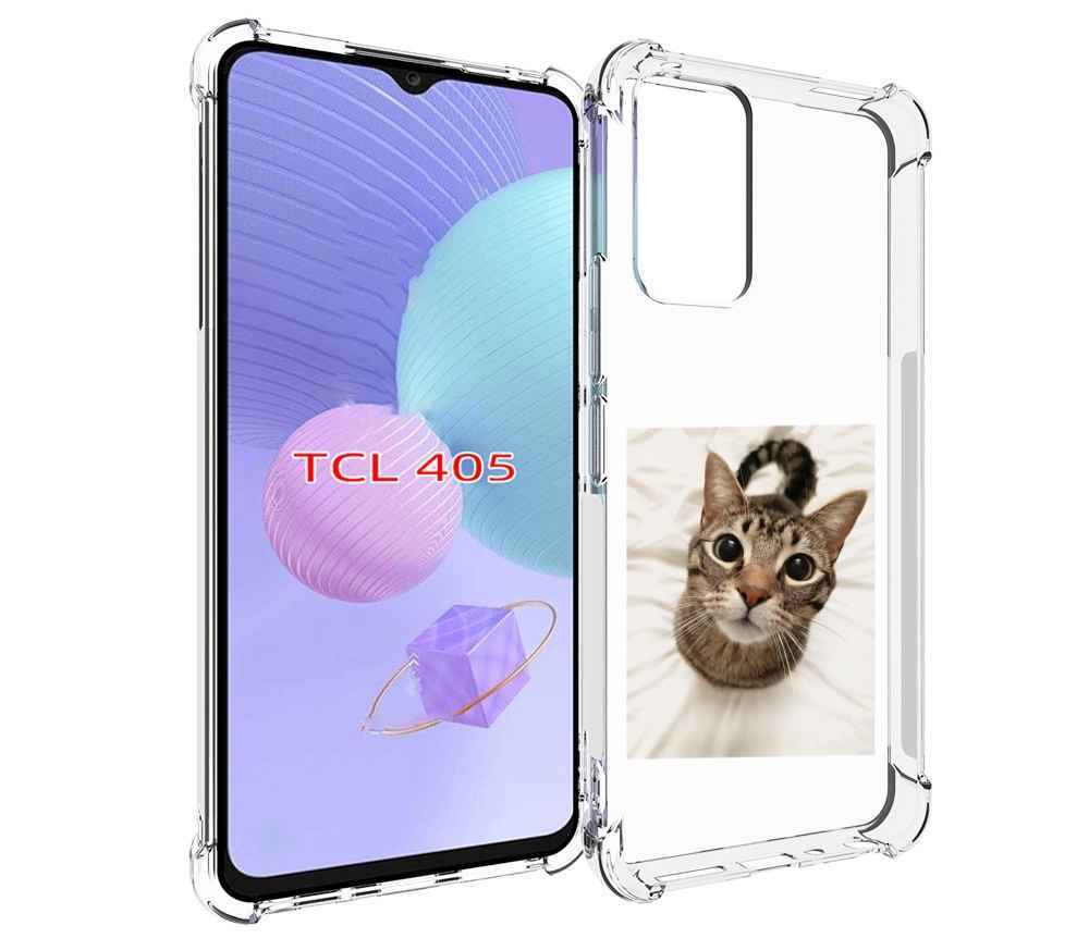 

Чехол MyPads Котик для TCL 405, Tocco