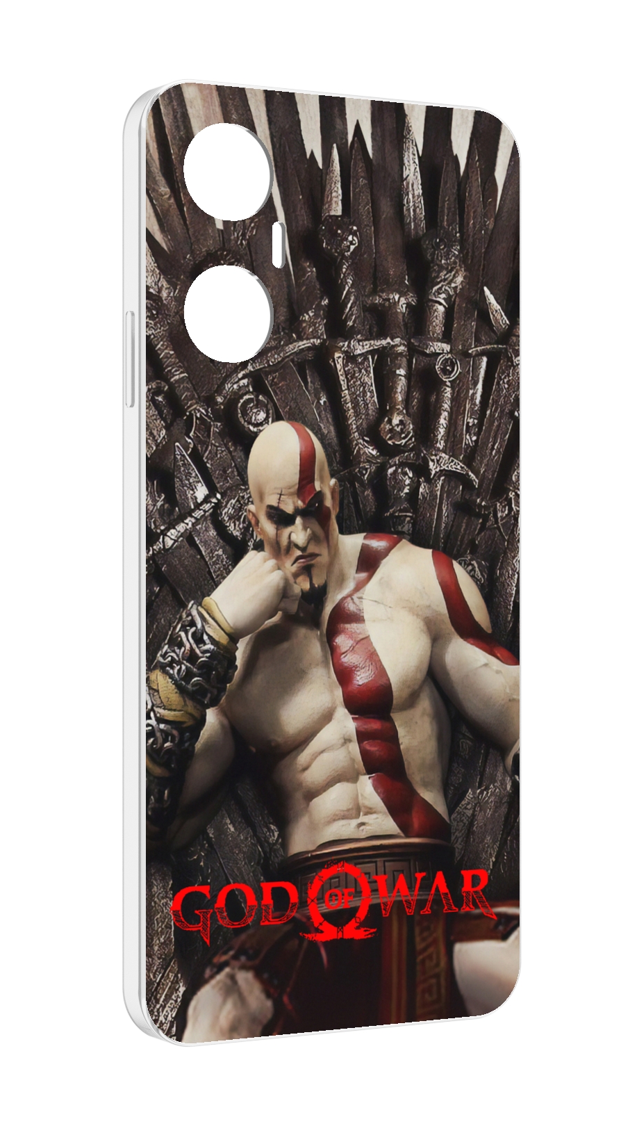 

Чехол MyPads God of War Кратос для Infinix Hot 20 5G, Прозрачный, Tocco