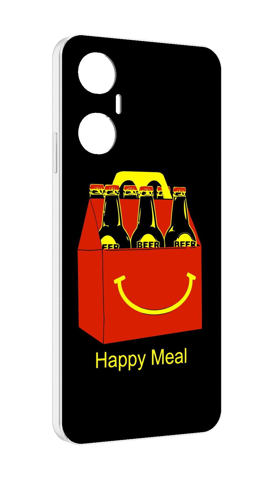 

Чехол MyPads Happy Meal для Infinix Hot 20 5G, Прозрачный, Tocco