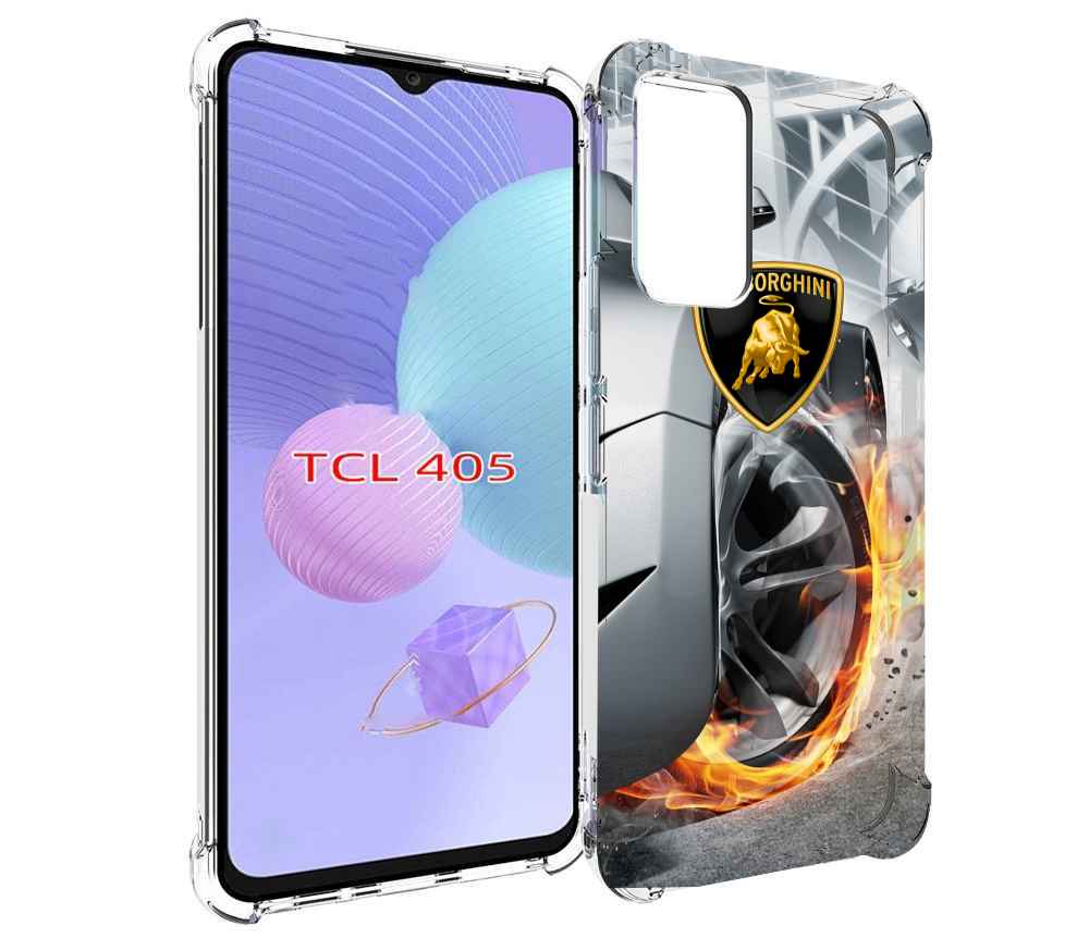 

Чехол MyPads Ламборгини мужской для TCL 405, Tocco