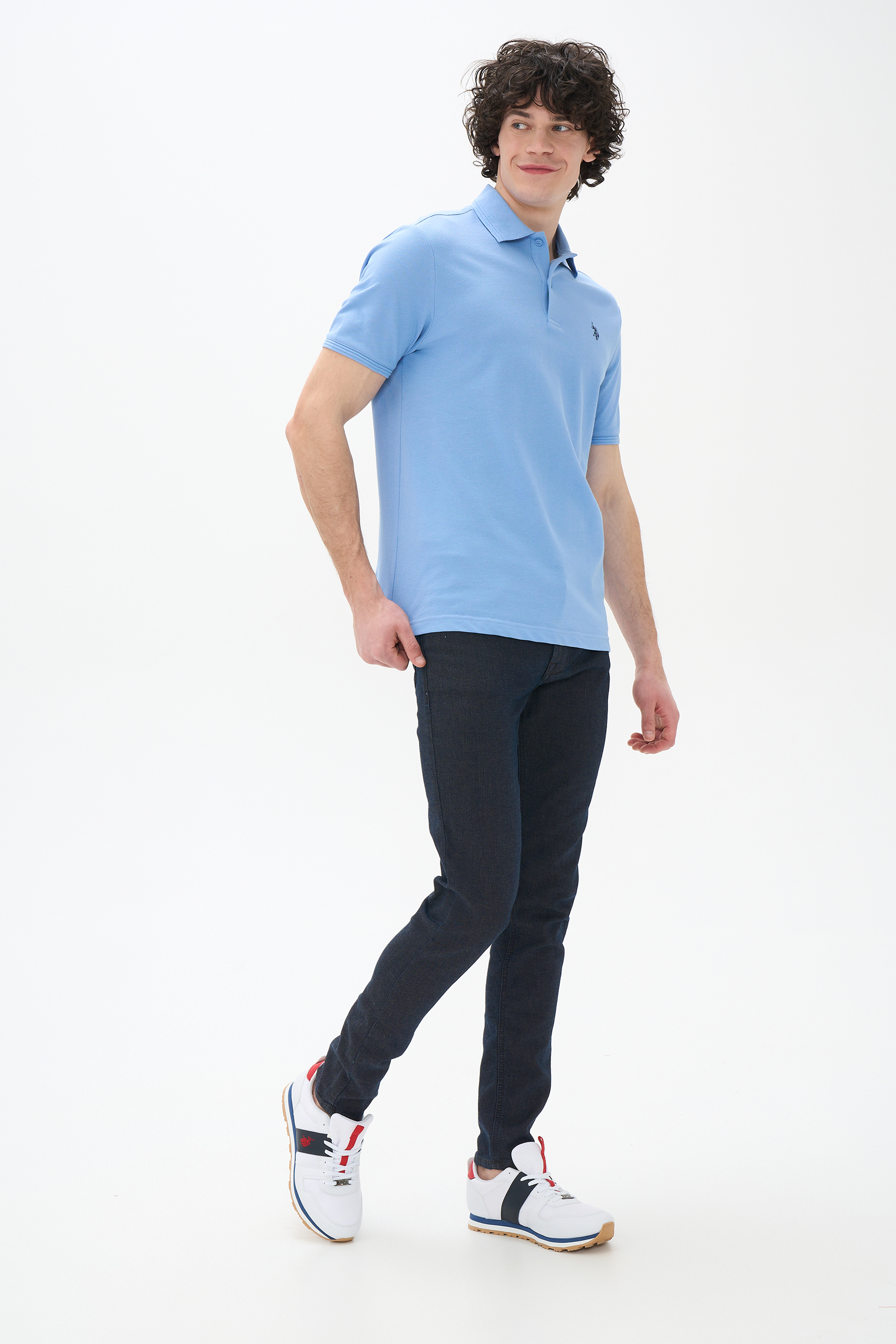 

Футболка мужская U.S. POLO Assn. G081SZ0110RANJA-R голубая XS, Голубой, G081SZ0110RANJA-R