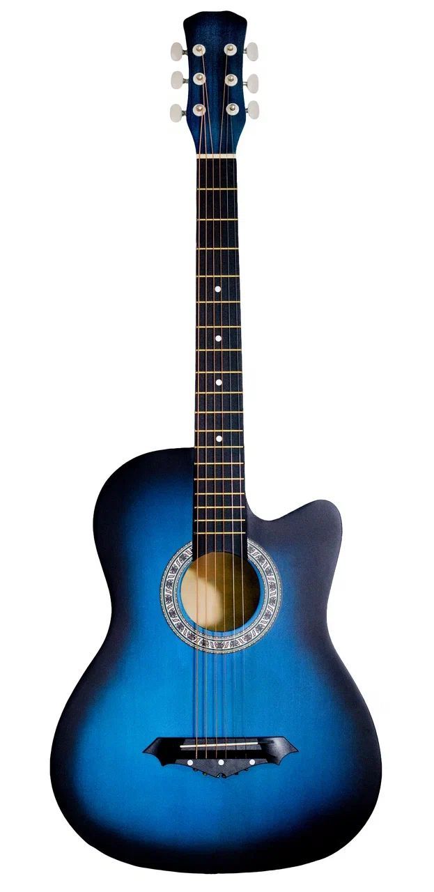 Акустическая гитара Jordani JD3820 BLS синяя