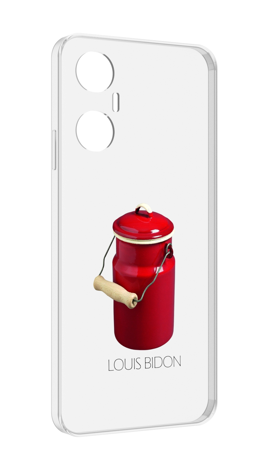 

Чехол MyPads Louis-bidon для Infinix Hot 20 5G, Прозрачный, Tocco