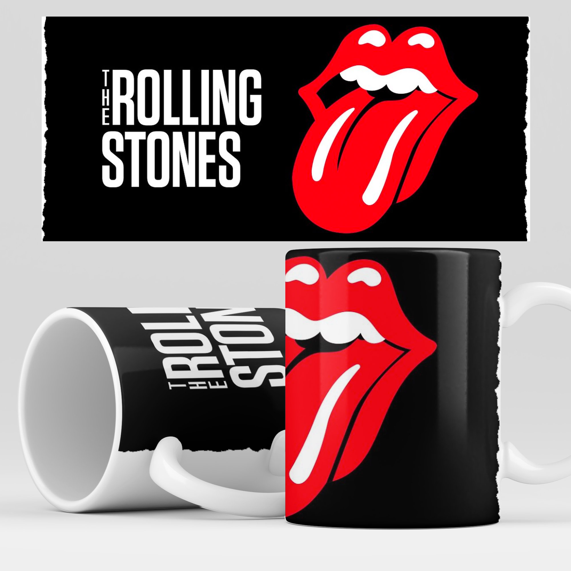 

Кружка RocketCup с принтом "Обитель зла", RollingStones05