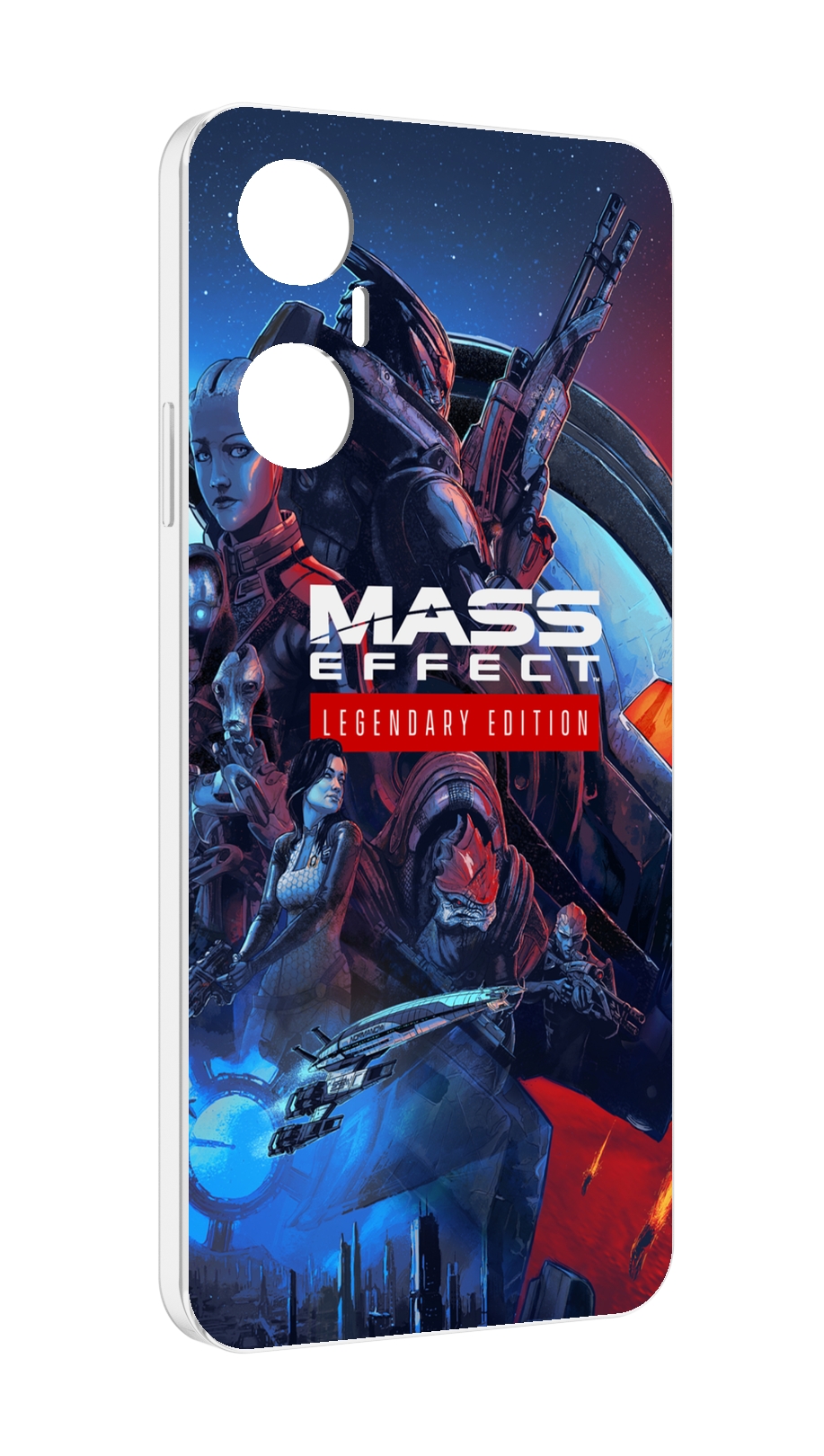 

Чехол MyPads Mass Effect Legendary Edition для Infinix Hot 20 5G, Прозрачный, Tocco