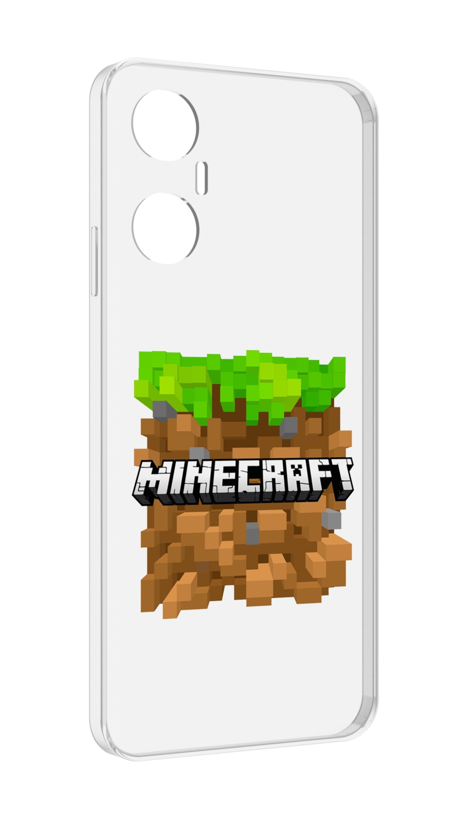 

Чехол MyPads Minecraft-2 для Infinix Hot 20 5G, Прозрачный, Tocco