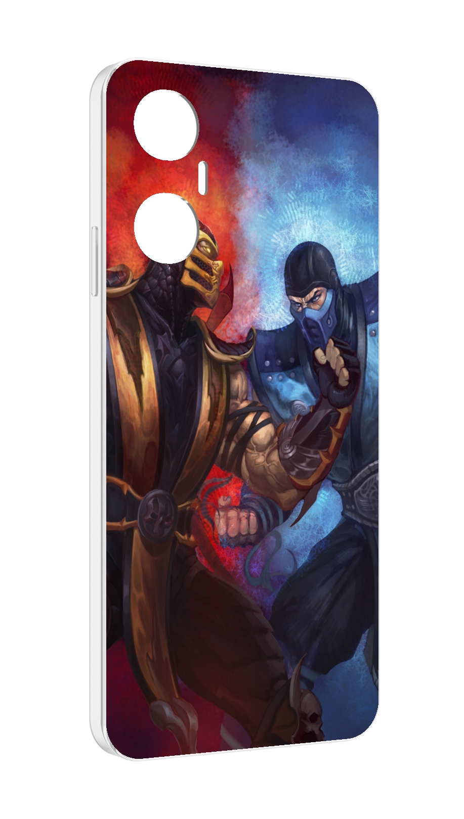 

Чехол MyPads Mortal Kombat art для Infinix Hot 20 5G, Прозрачный, Tocco