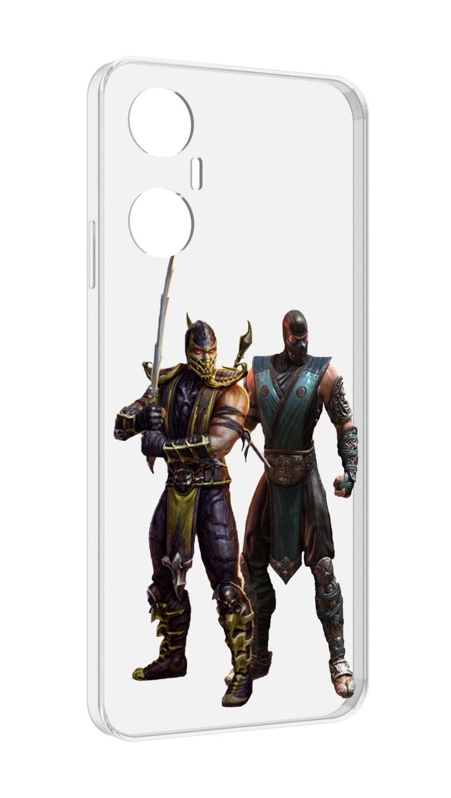 

Чехол MyPads Mortal-Kombat-1 для Infinix Hot 20 5G, Прозрачный, Tocco