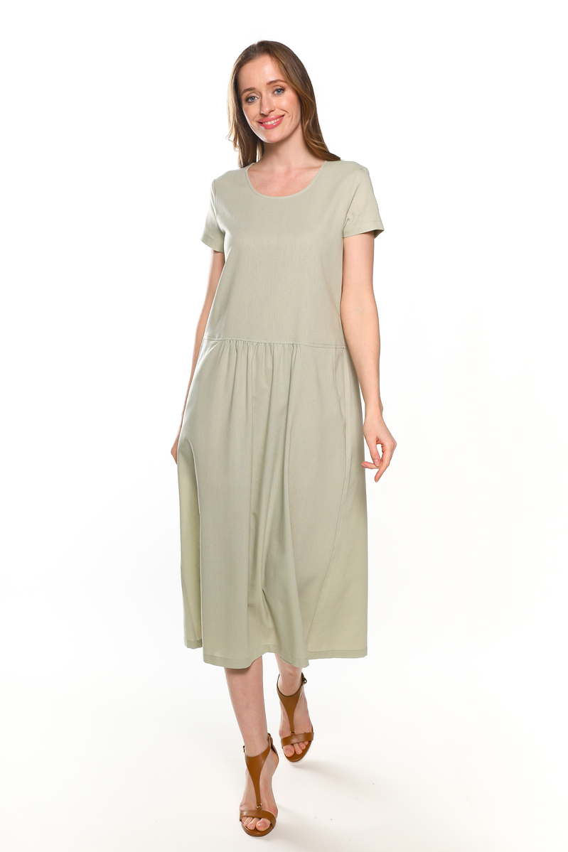 Платье женское DAYS 171223 зеленое XL