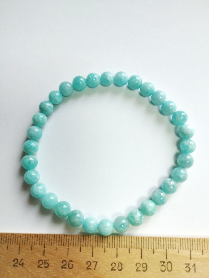 

Браслет из резины р. 15 Красота камня Амазонит, амазонит, Амазонит