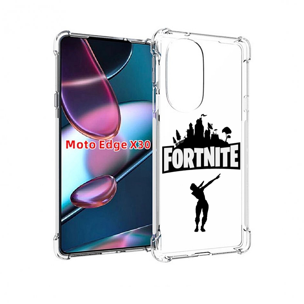 

Чехол MyPads fortnite-2 для Motorola Moto Edge X30, Прозрачный, Tocco