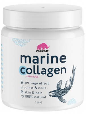 Prime Kraft Морской коллаген Marine Collagen, натуральный 200g (200 г)