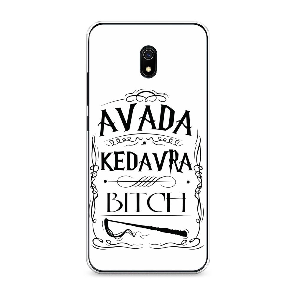 

Чехол на Xiaomi Redmi 8A "Avada kedavra bitch", Белый;серый;черный, 37250-6