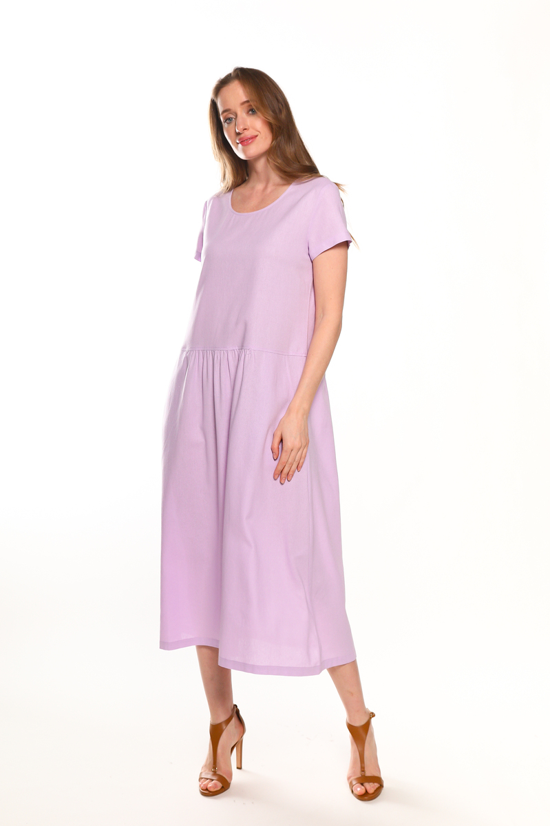 Платье женское DAYS 171223 фиолетовое L