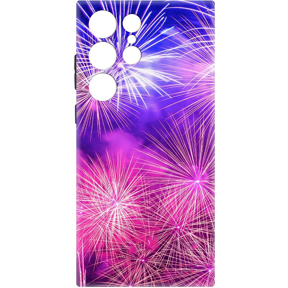 

Чехол-накладка Софт Салют для Samsung Galaxy S23 Ultra, Черный