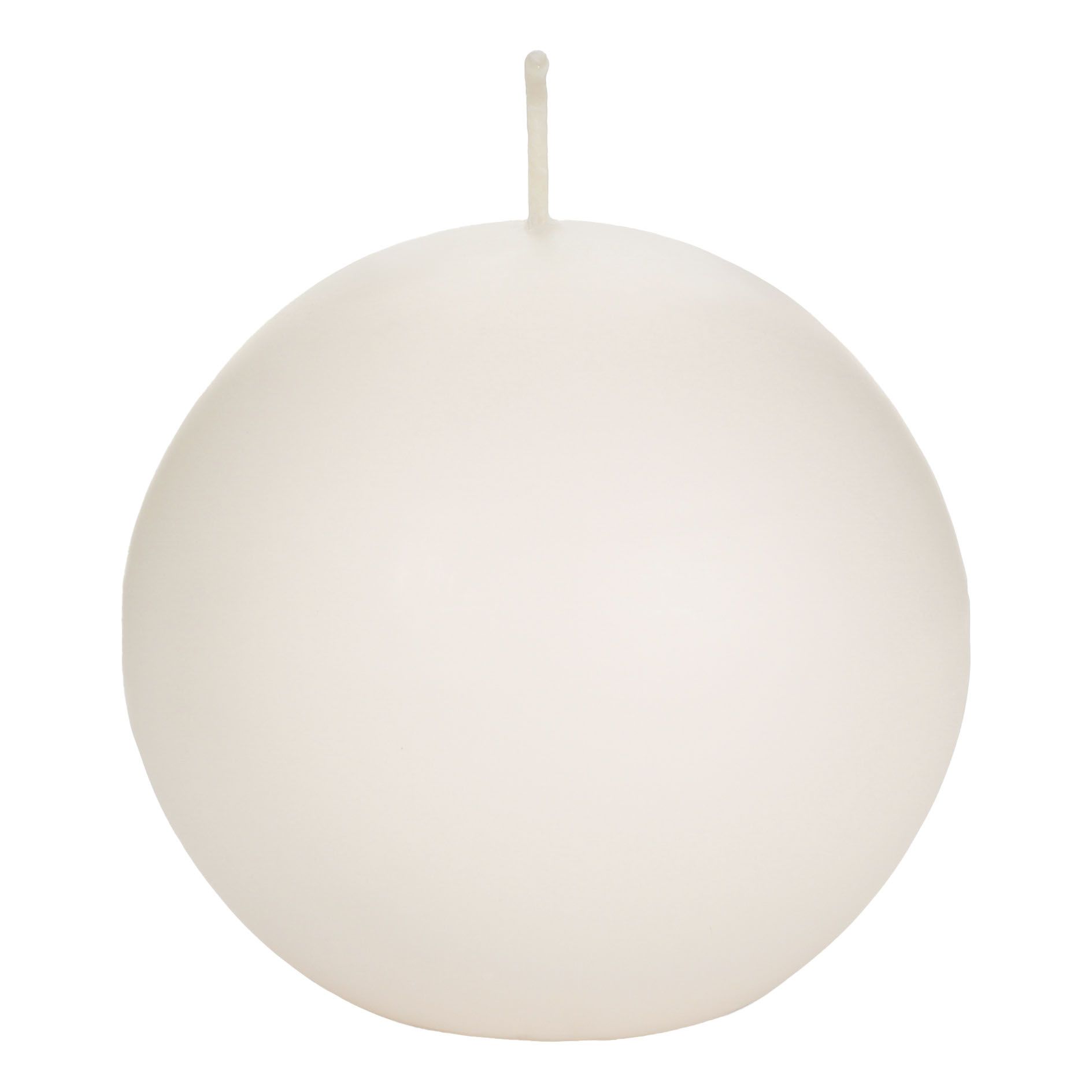 

Свеча Mercury Deco Glossy sphere 10 см айвори