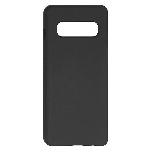 фото Чехол для samsung s10 plus silicone cover черный nobrand