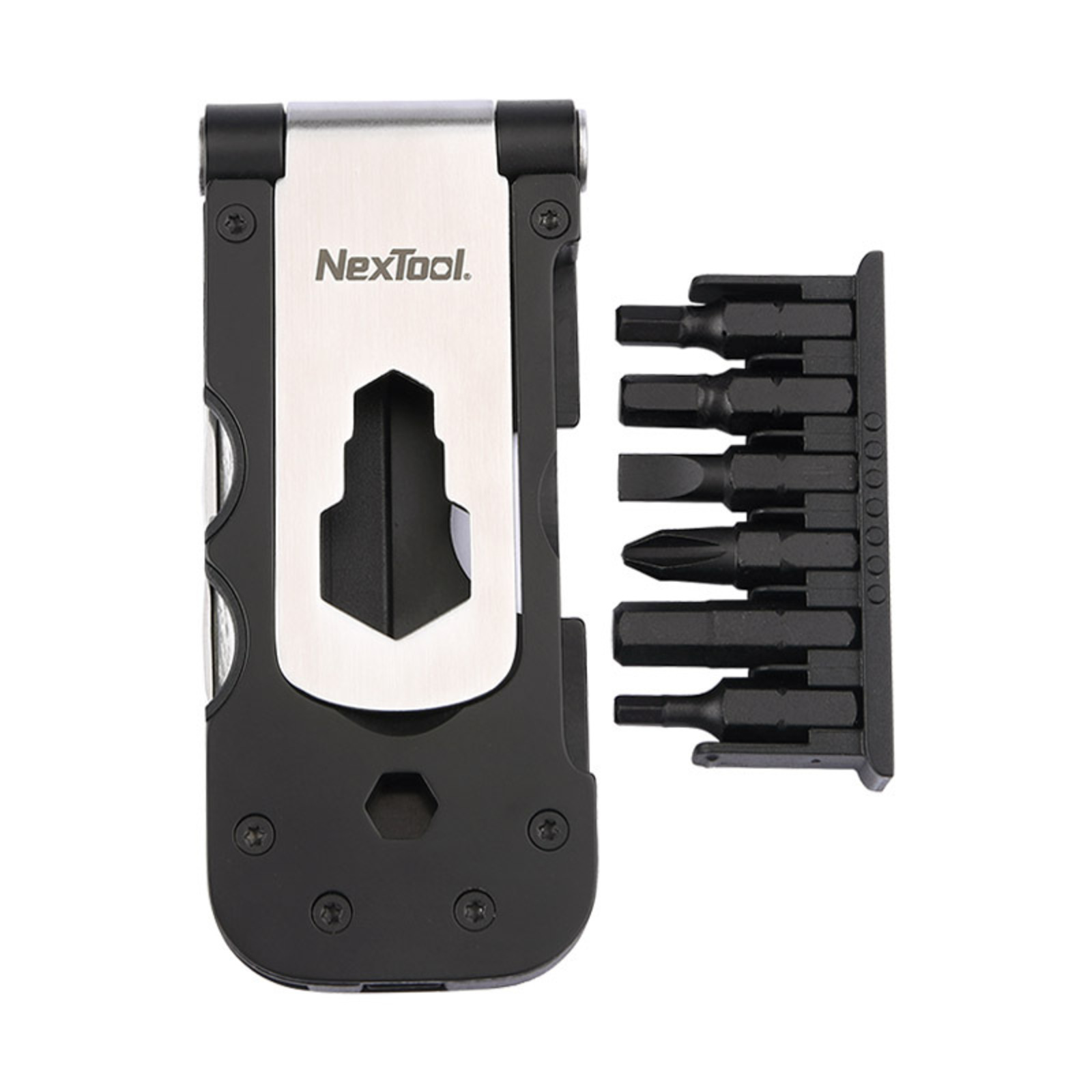 Мультитул NexTool Bicycle Multi Tool, черный, 12 опций