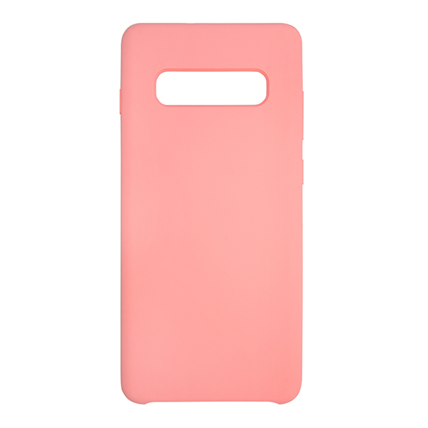 фото Чехол для samsung s10 plus silicone cover розовый nobrand