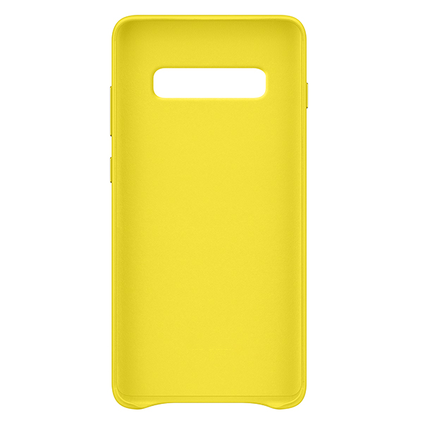 фото Чехол для samsung s10 plus silicone cover желтый nobrand