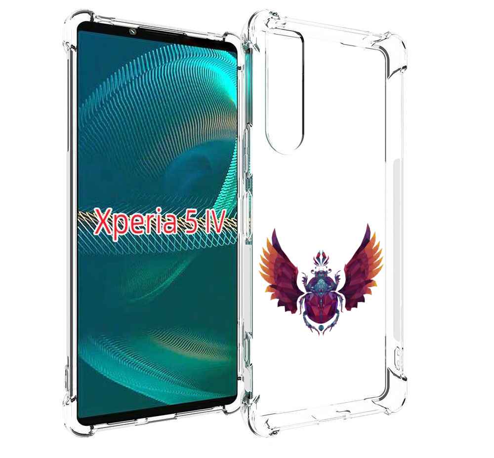 

Чехол MyPads алмазный скоробей для Sony Xperia 5 IV (5-4), Прозрачный, Tocco