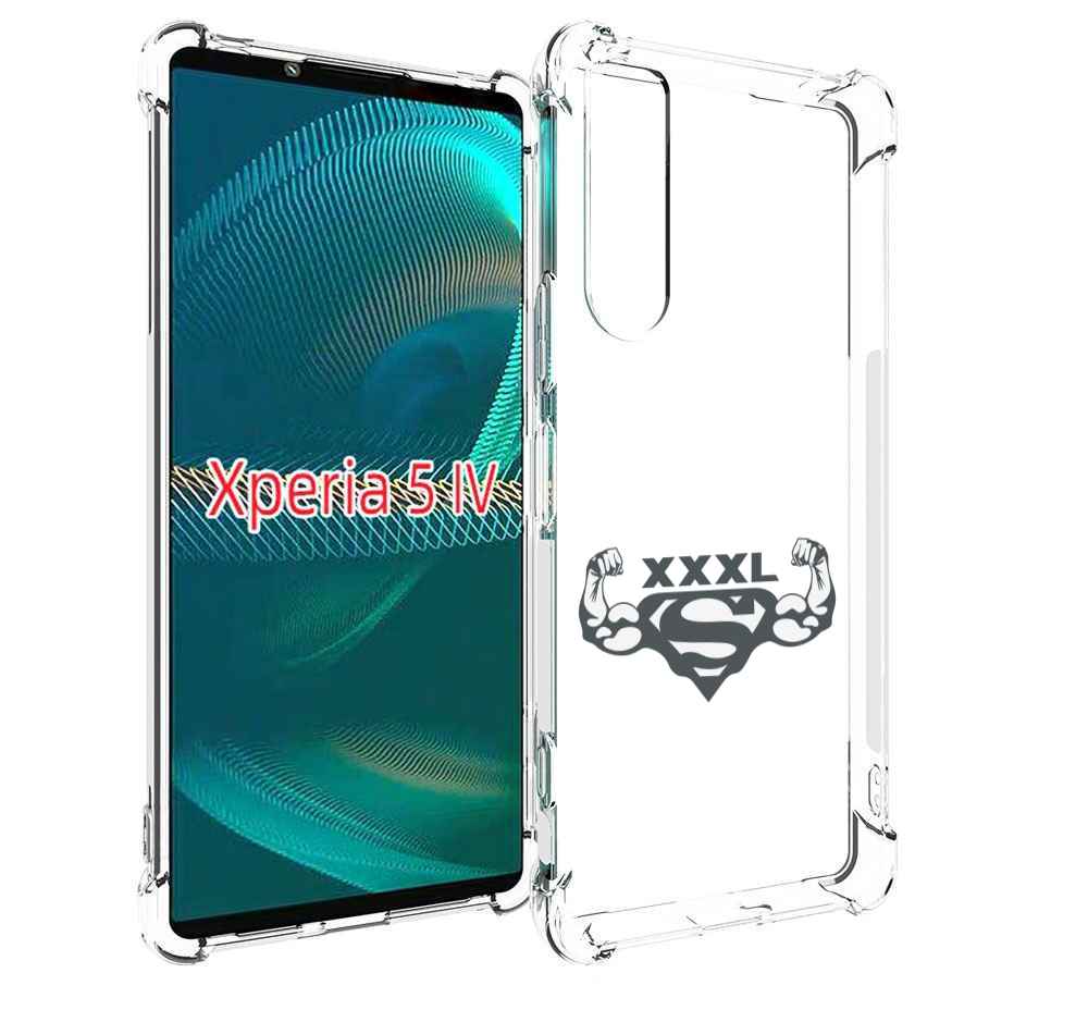 

Чехол MyPads бодибилдинг супермен для Sony Xperia 5 IV (5-4), Прозрачный, Tocco