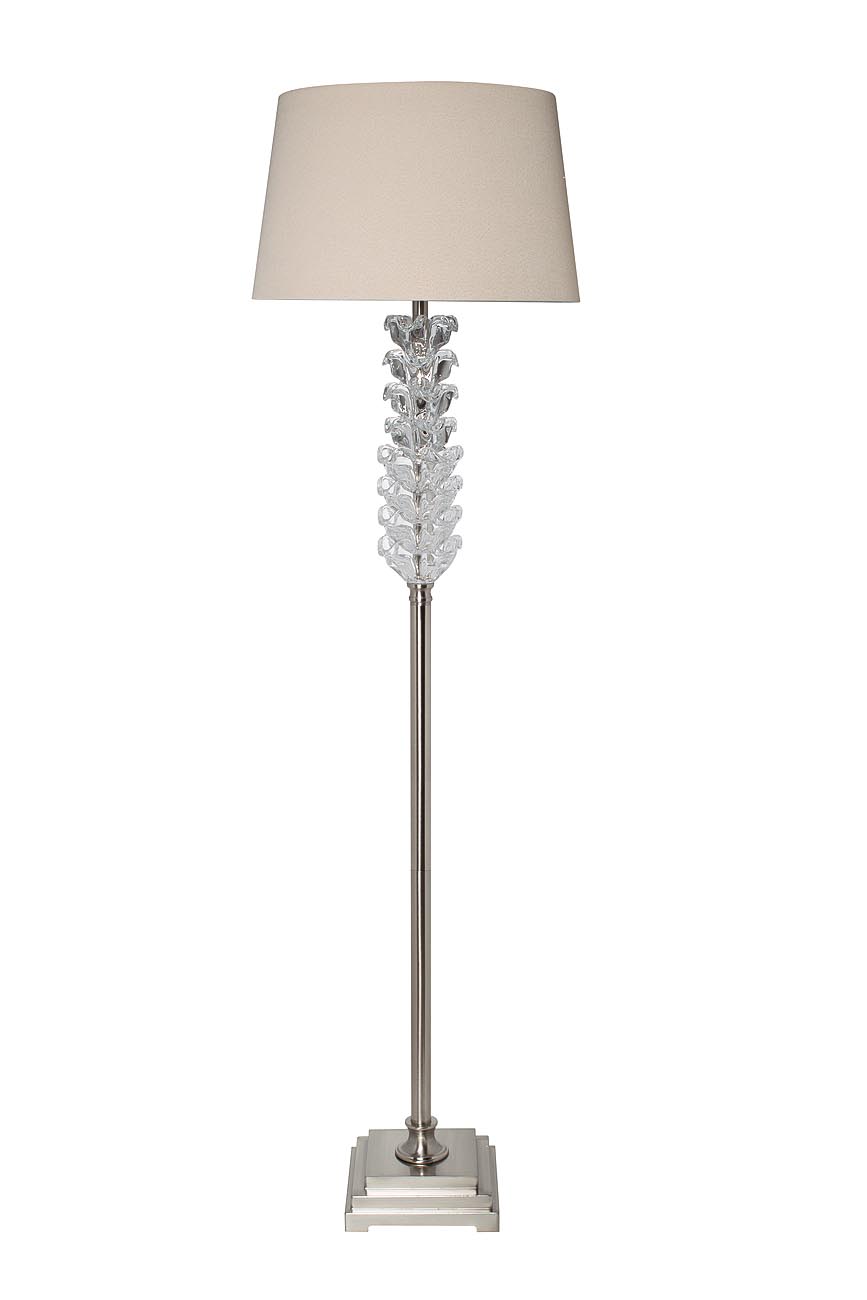 

Торшер Garda Decor 22-87508FL плафон бежевый d45.5x165см