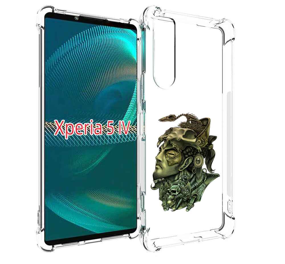 

Чехол MyPads бронзовый воин для Sony Xperia 5 IV (5-4), Прозрачный, Tocco