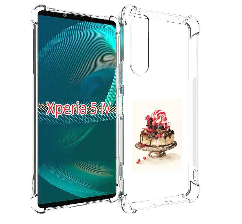 

Чехол MyPads вкусный торт для Sony Xperia 5 IV (5-4), Прозрачный, Tocco