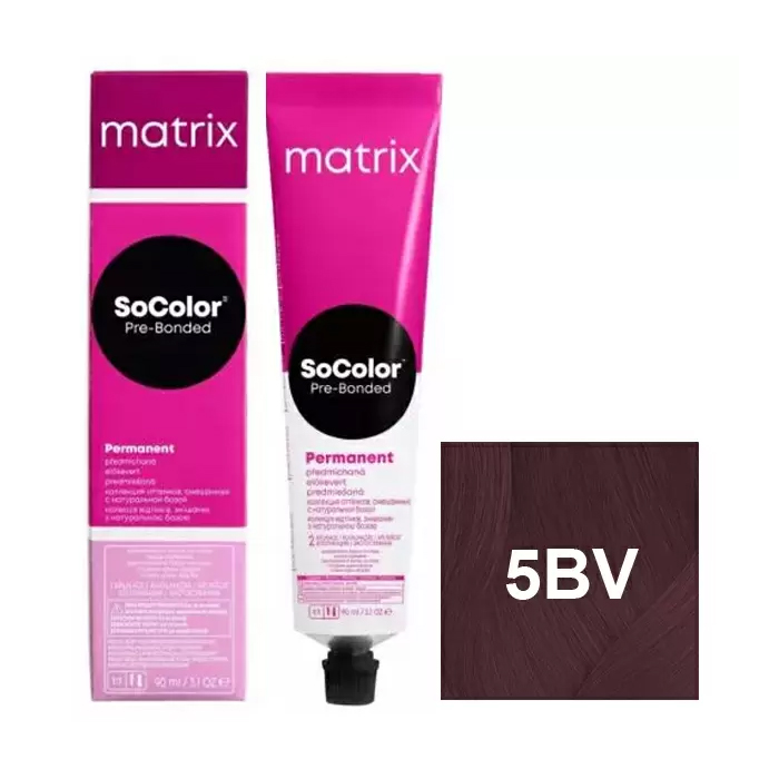 

Краска для волос Matrix SoColor Pre-Bonded с бондером тон 5BV 5.52 90 мл