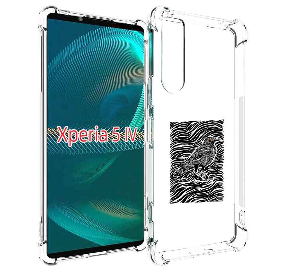 

Чехол MyPads ворон в абстракции для Sony Xperia 5 IV (5-4), Прозрачный, Tocco