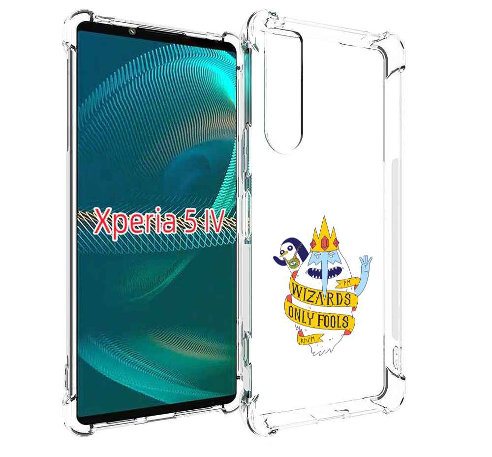 

Чехол MyPads время приключений снежный король для Sony Xperia 5 IV (5-4), Прозрачный, Tocco