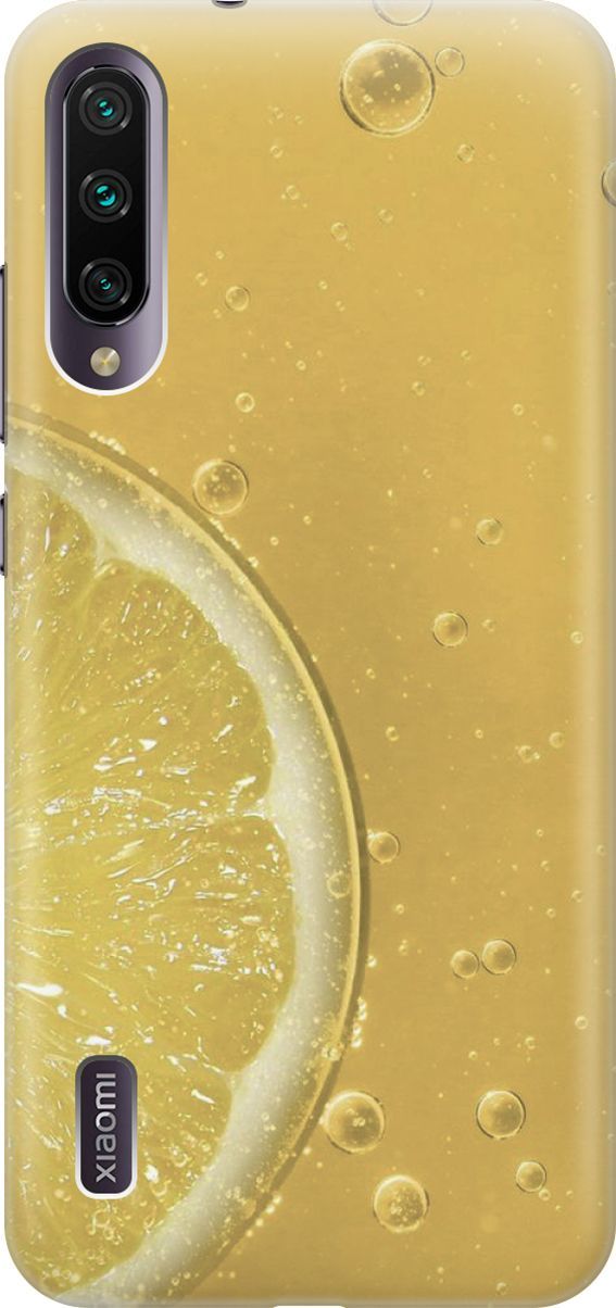 

Силиконовый чехол на Xiaomi Mi A3 "Лимонад", Белый;желтый, 2912
