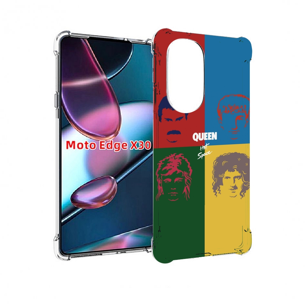 

Чехол MyPads hot space queen альбом для Motorola Moto Edge X30, Прозрачный, Tocco