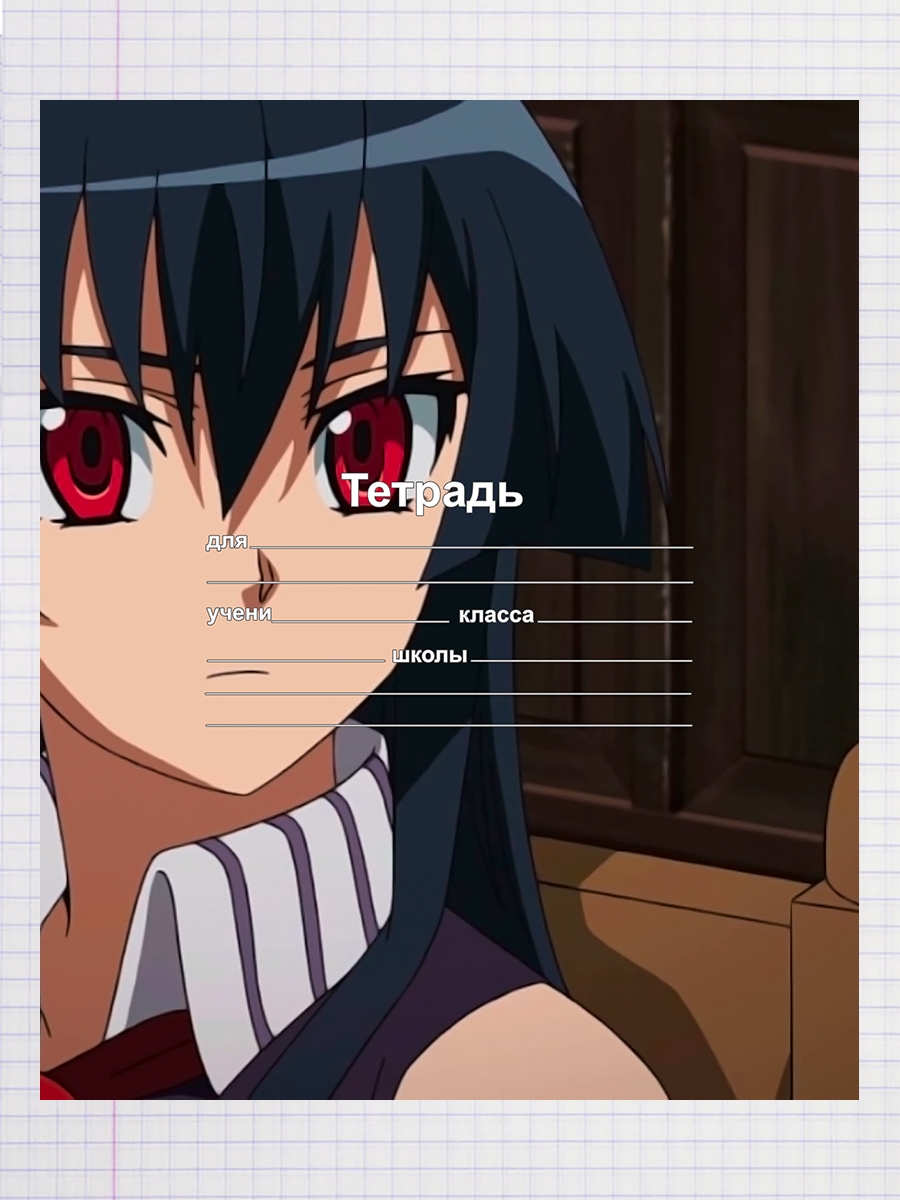 

Тетрадь Akame ga Kill акаме, 93958007