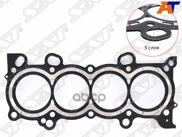 

Sat St-12251-Ppa-004 Прокладка Гбц K20A/K24A Honda Cr-V Rd6,7/Stepwgn Rf7,8 1Шт