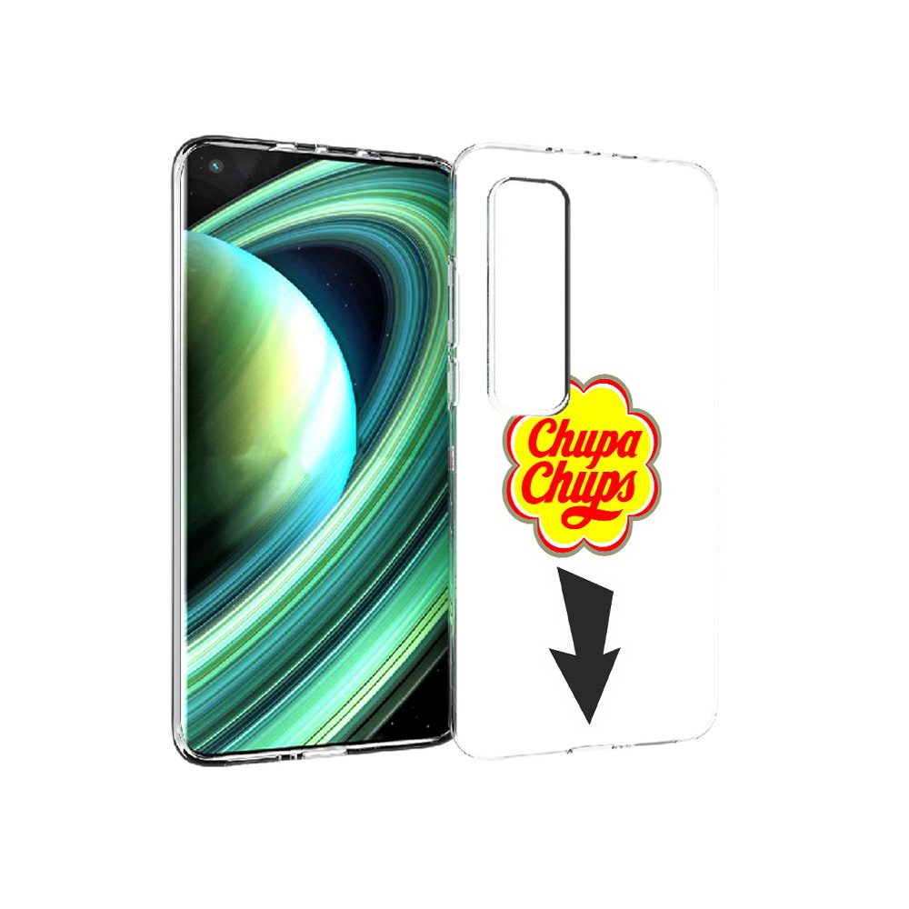 

Чехол MyPads Tocco для Xiaomi Mi 10 Ultra чупа чупс (PT156404.264.694), Прозрачный, Tocco