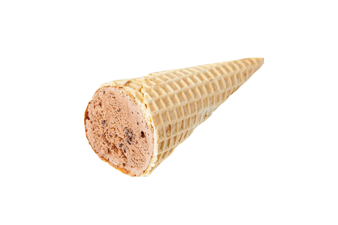 Мороженое пломбир ВкусВилл шоколадное с крошкой печенья БЗМЖ 100 г