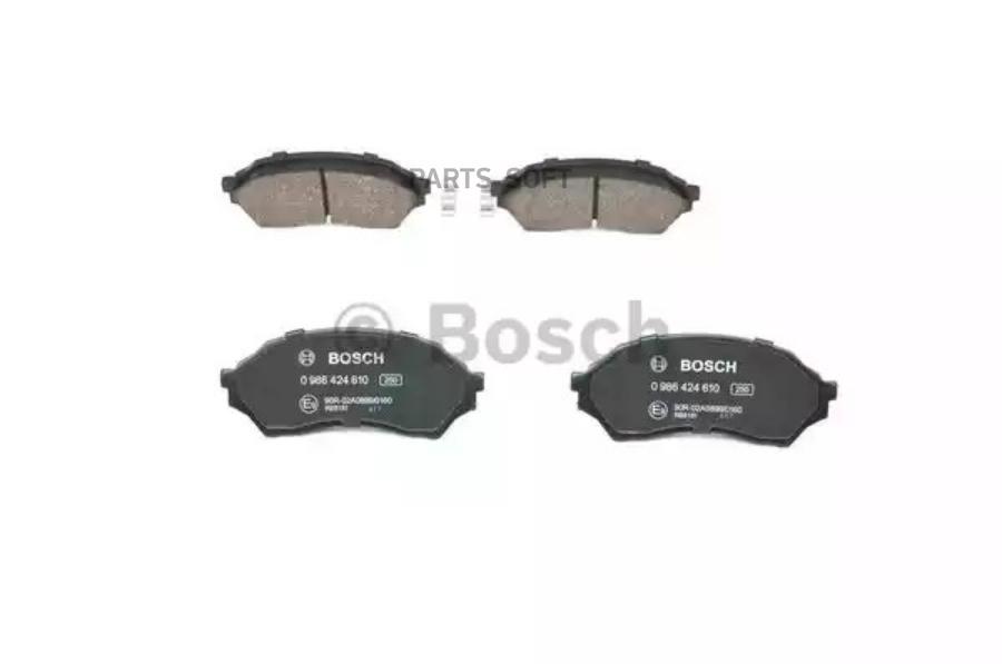 

Тормозные колодки Bosch передние дисковые 986424610