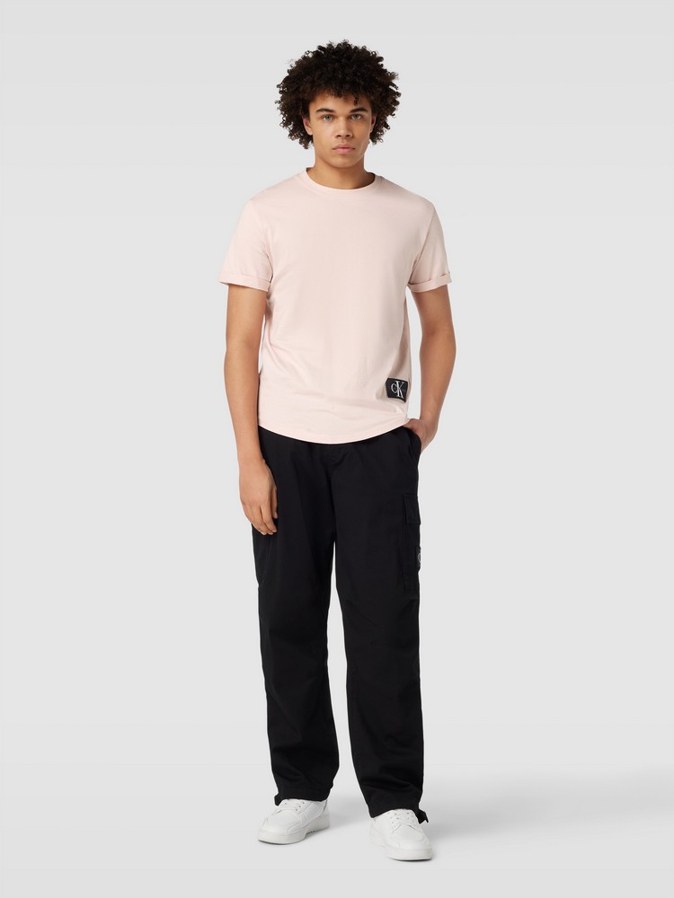 

Футболка мужская Calvin Klein Jeans J30J323482 розовая XXL, Розовый, J30J323482