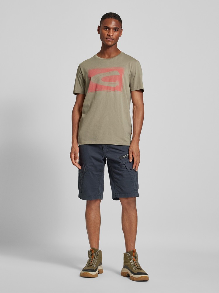 

Футболка мужская Camel Active 4097453T02 зеленая XL, Зеленый, 4097453T02