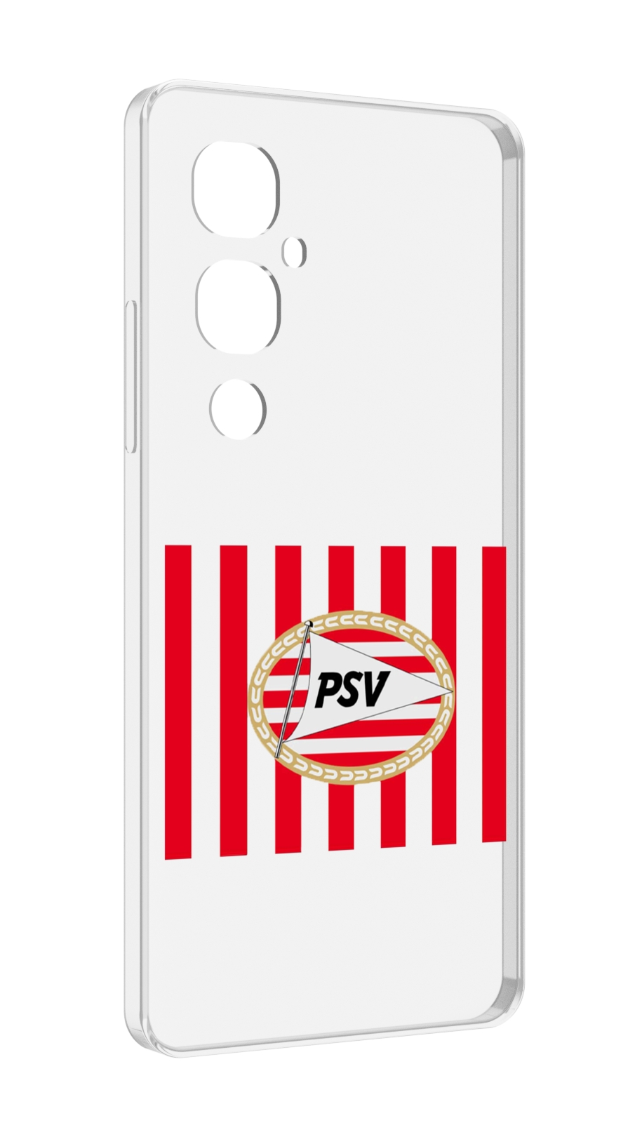

Чехол MyPads фк псв голландия мужской для Tecno Pova 4 Pro, Прозрачный, Tocco