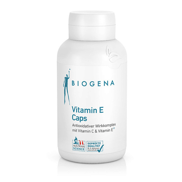 

Витамин Е, антиоксидант для красоты кожи и волос, Biogena, 90 капсул
