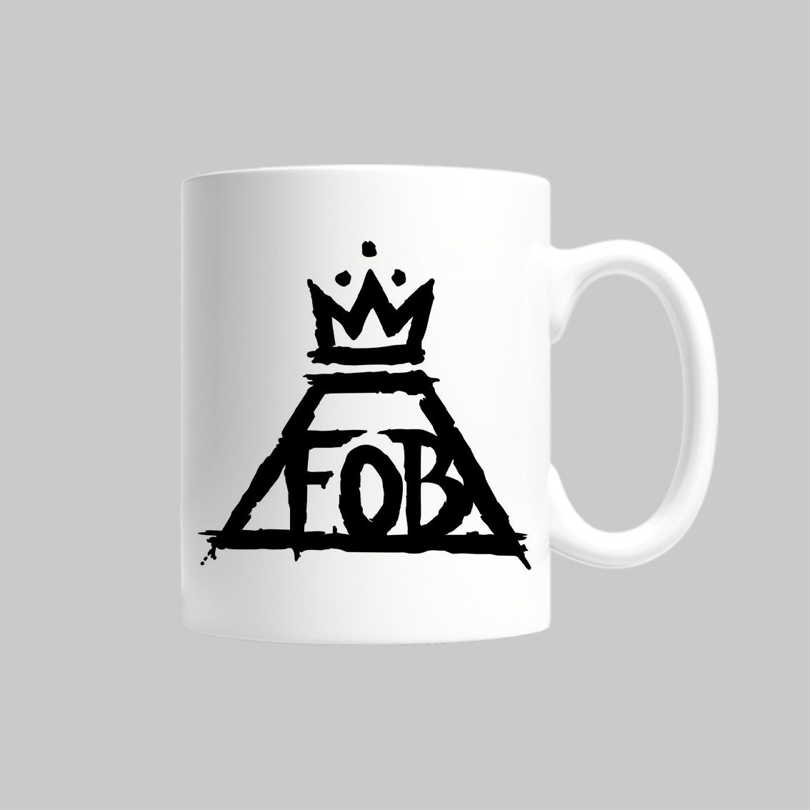 

Кружка Fall out Boy фол аут бой рок атрибутика панк