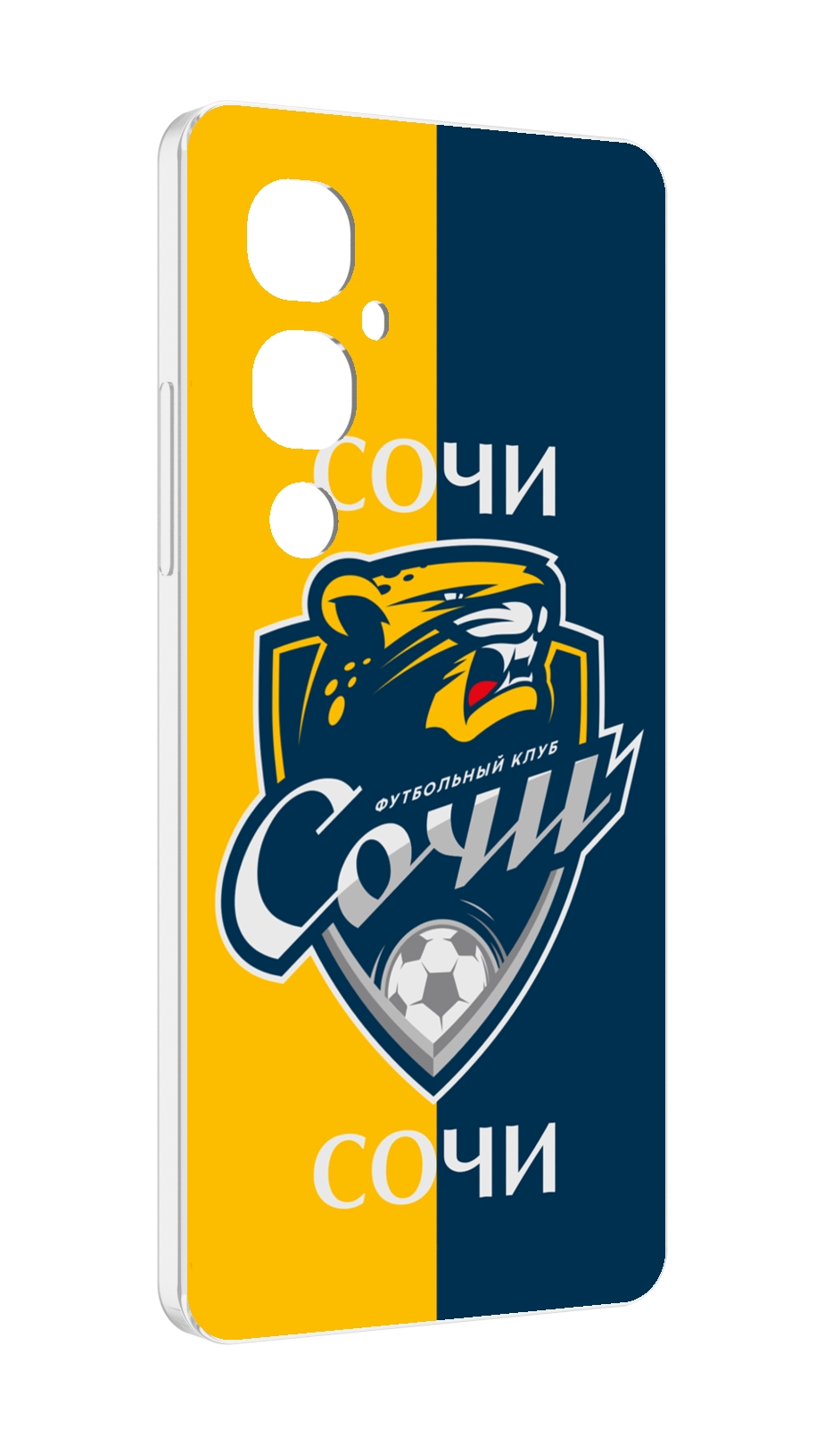 

Чехол MyPads фк сочи для Tecno Pova 4 Pro, Прозрачный, Tocco