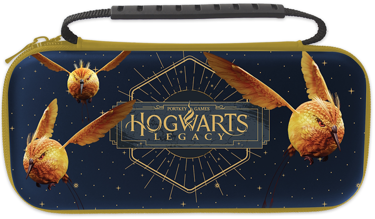

Чехол для приставки Nintendo Hogwarts Legacy Golden Snitch XL Size для NS/OLED, Желтый;черный, Hogwarts Legacy Golden Snitch XL Size