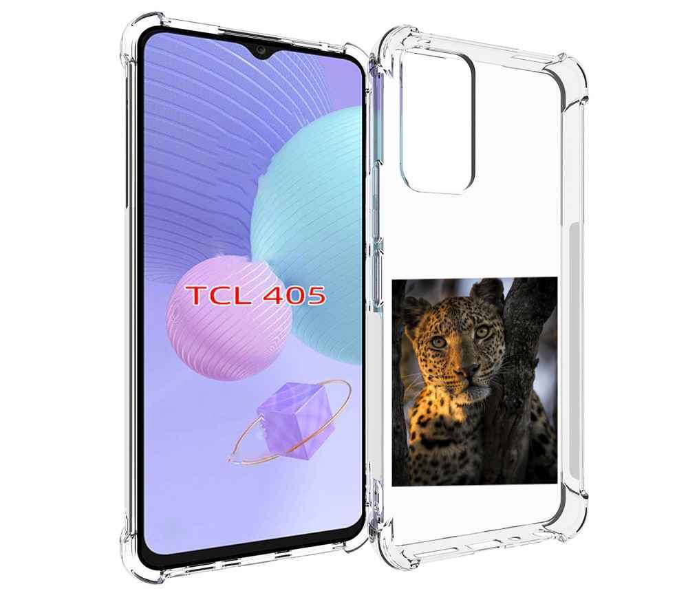 

Чехол MyPads Леопард для TCL 405, Tocco