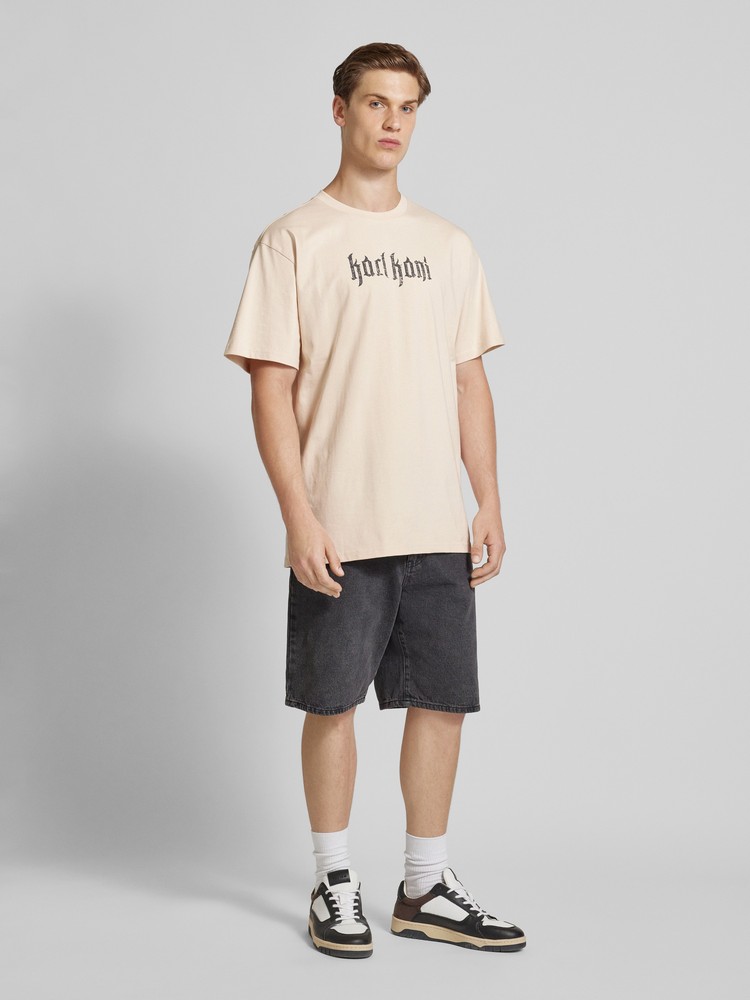 

Футболка мужская Karl Kani 60690022 бежевая XXL, Бежевый, 60690022