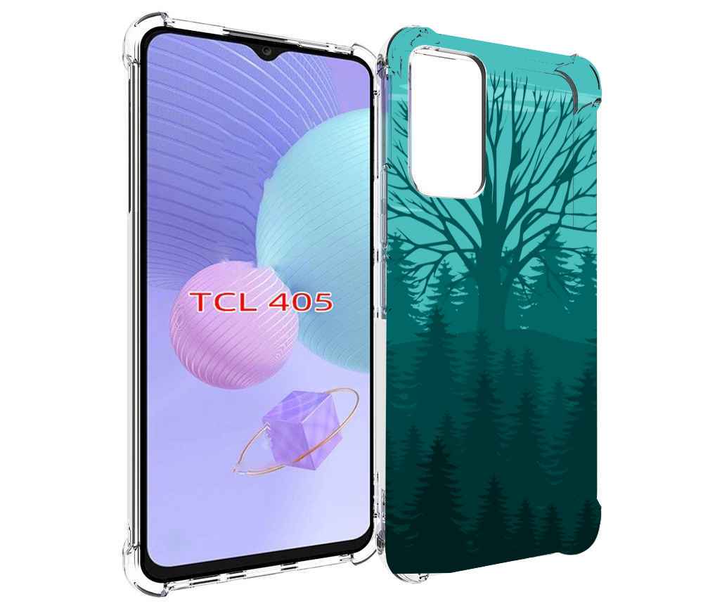 

Чехол MyPads Лес для TCL 405, Tocco