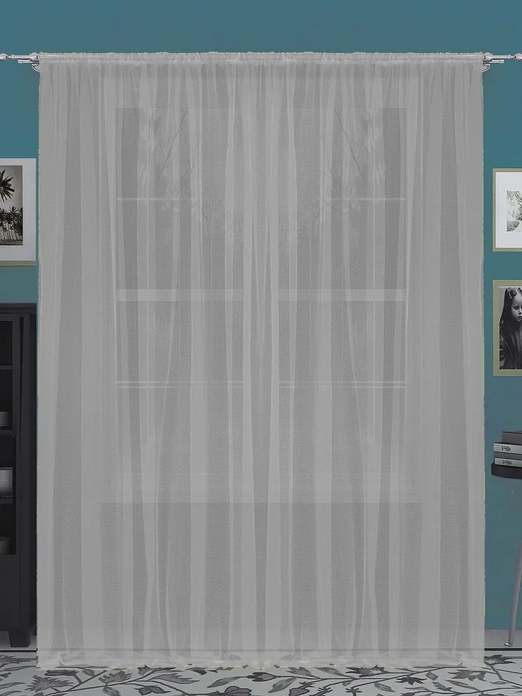 

Тюль гостиный Паутинка 600x260см